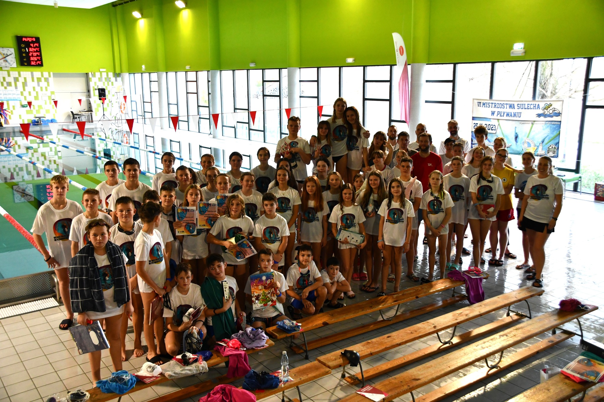 Rekordowa frekwencja podczas pływackich mistrzostw Sulecha