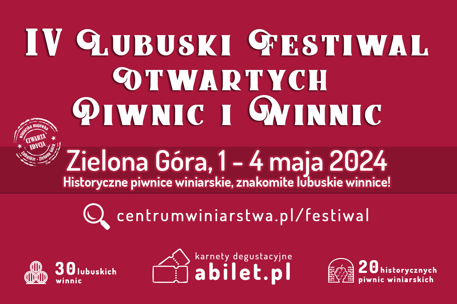 IV Lubuski Festiwal Otwartych Piwnic i Winnic